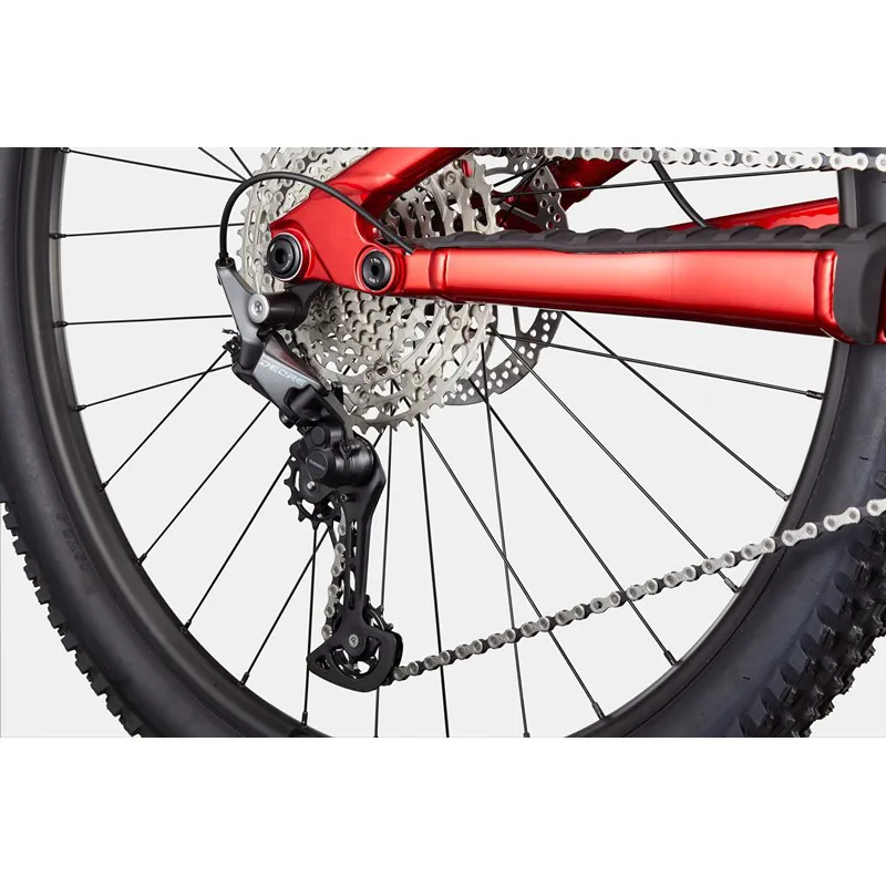 Cannondale Habit 4 29er 2024 Full Suspension Mountain Bike - Candy Red-5